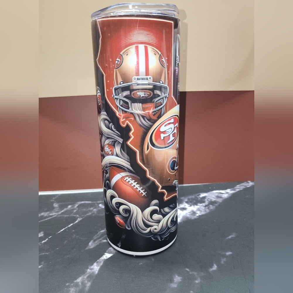 SF 49er Cali Bay Area 20oz Tumbler